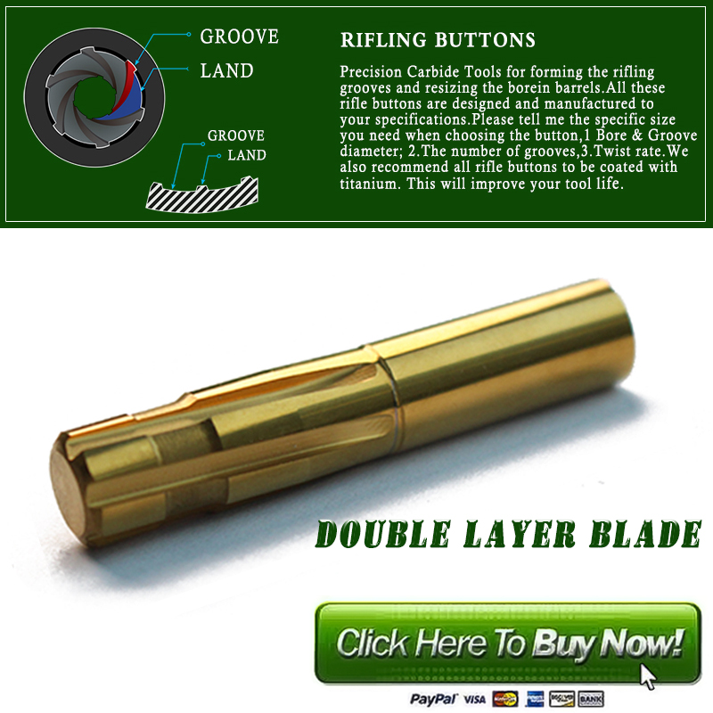 Precise Rifling Button Tungsten Carbide Double Layer Blade Barrel