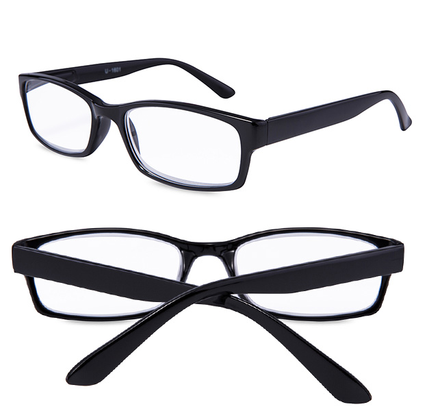Reading Glasses Readers Spring Hinge Rectangular Sports Men 4 pairs//Pack M-1601