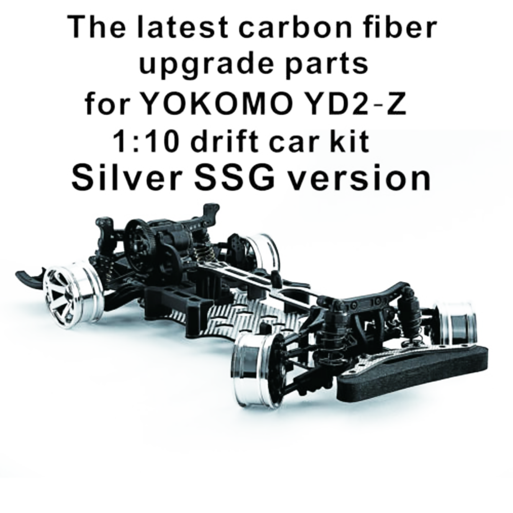 Carbon Fiber Chassis Frame Kit for Yokomo YD2-Z 1:10 2WD RC Drift