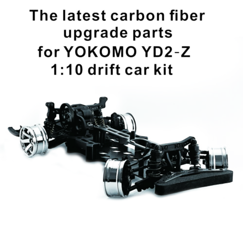 Carbon Fiber Chassis Frame Kit for Yokomo YD2-Z 1:10 2WD RC Drift