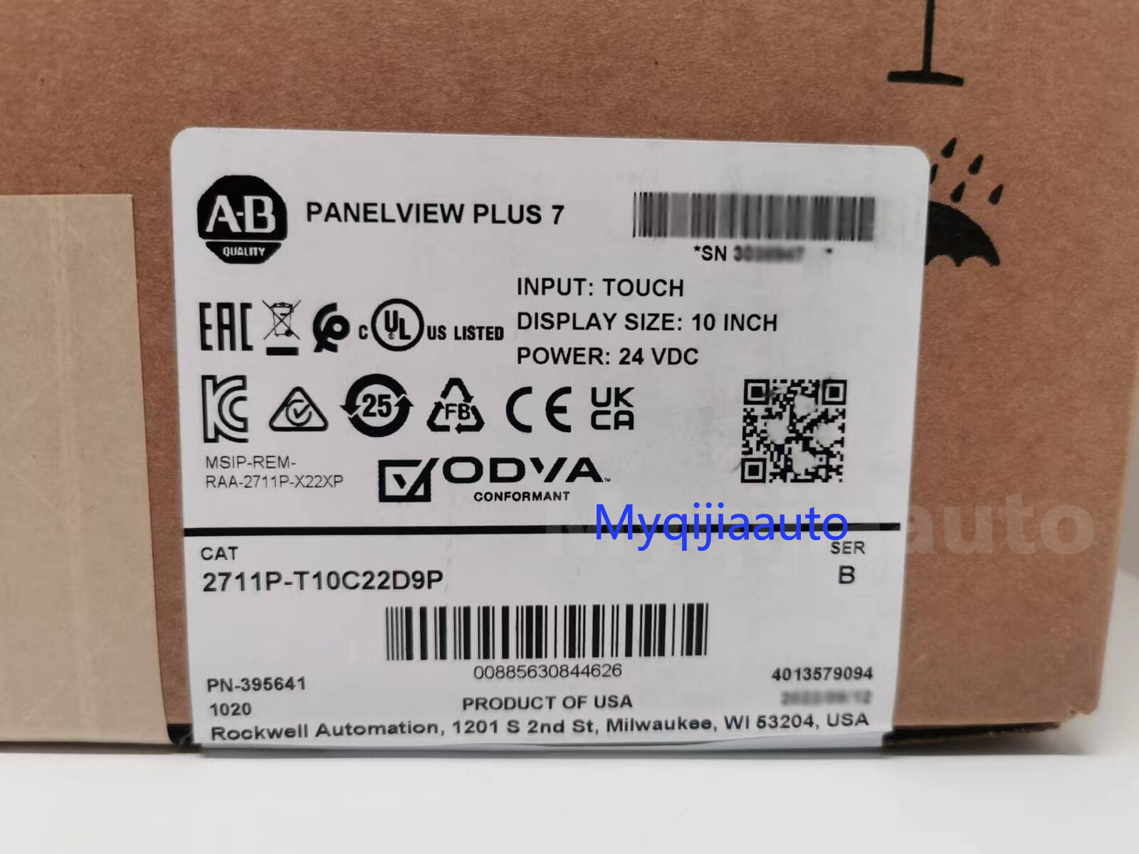 Allen-Bradley 2711P-T10C22D9P PanelView Plus 7 Graphic Terminal