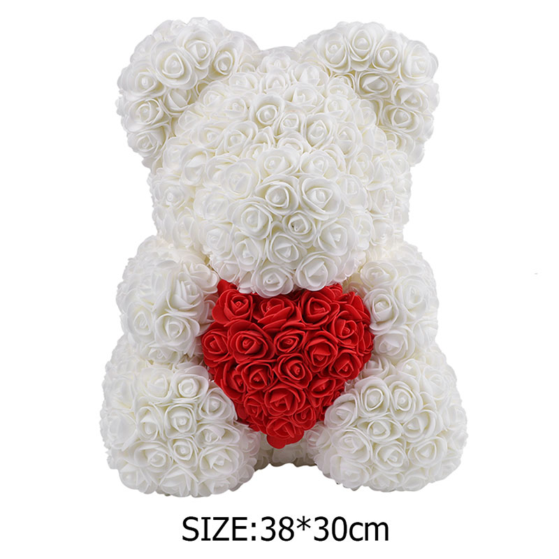 love heart rose bear limited edition