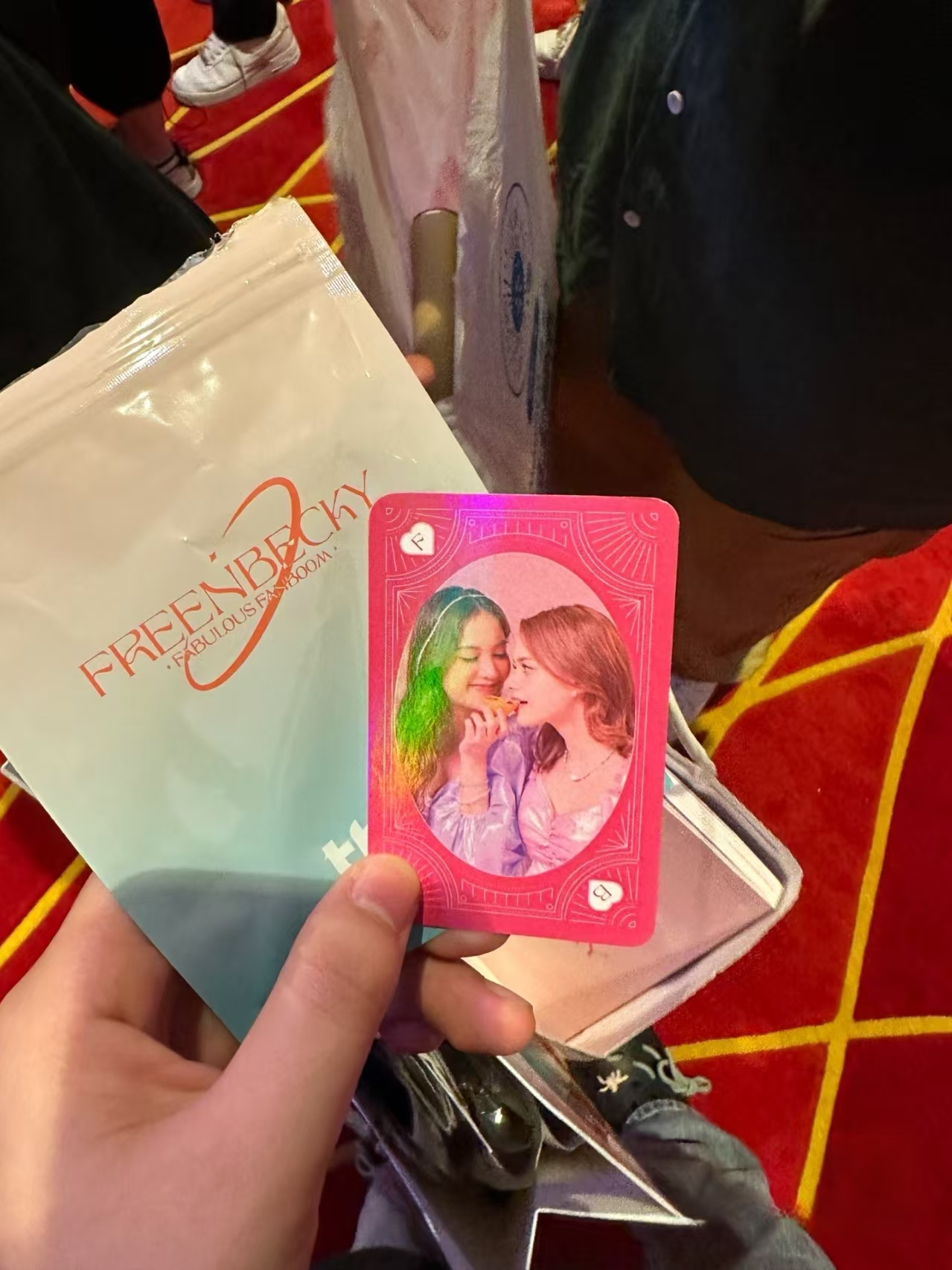 freenbecky 直筆サイン入りポスター Freenbecky freen becky hdポスターサインサインサイン入り写真