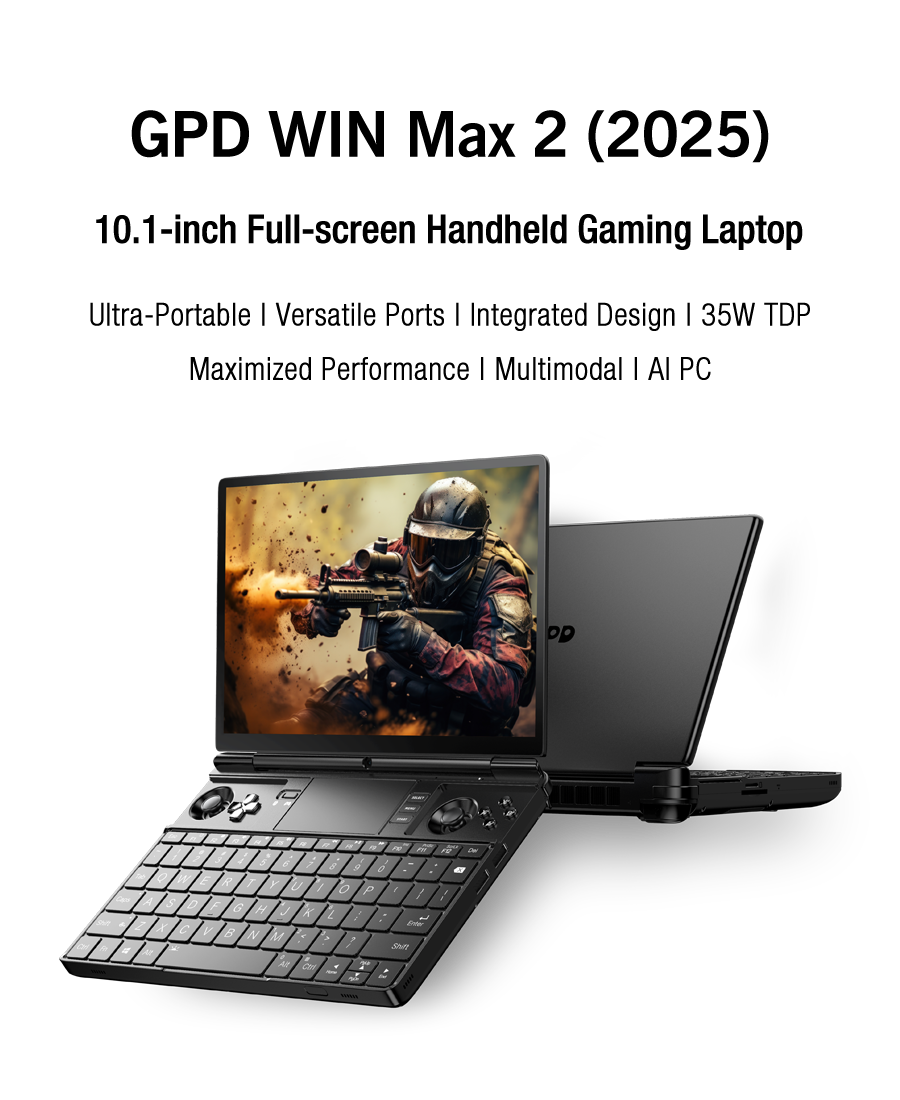 GPD WIN Max 2 2025 10.1 GPD WIN Max 2 2025 10.1