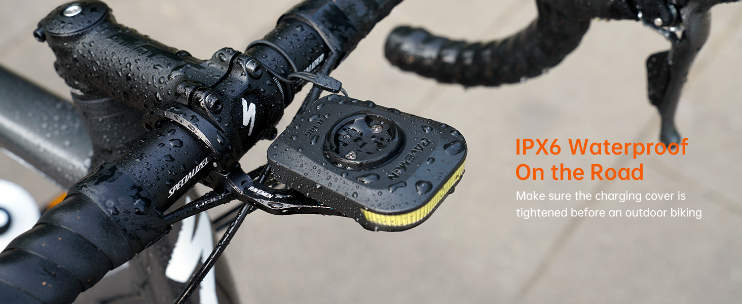 RAVEMEN FR300 Bike Bicycle Head Light for Garmin Out-Front