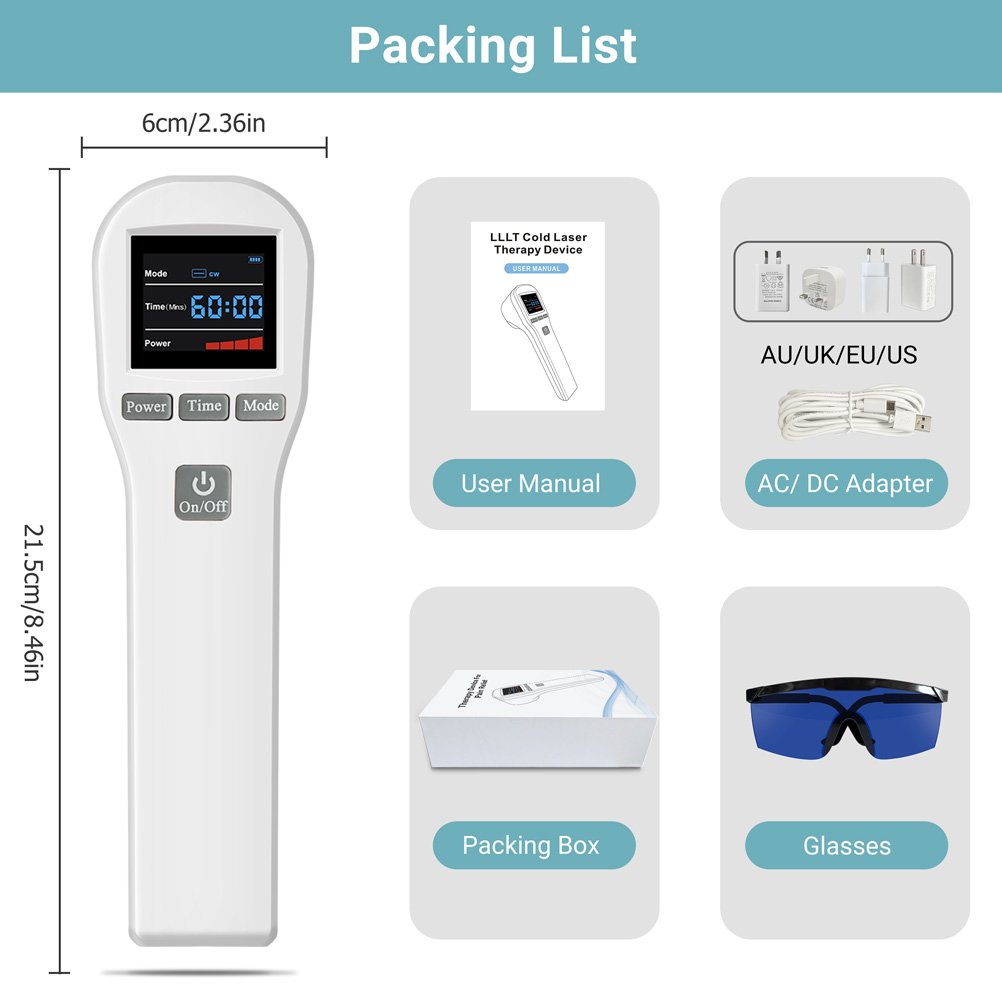 Portable Cold Laser Therapy Device For Pet Animals.Near Infrared Light For Joint - View #8