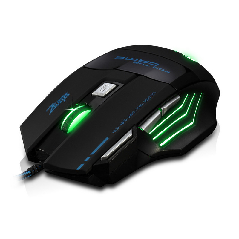 2020 Wired Gaming Mouse Adjustable DPI 1000 7200 DPI Led Optical Usb ...