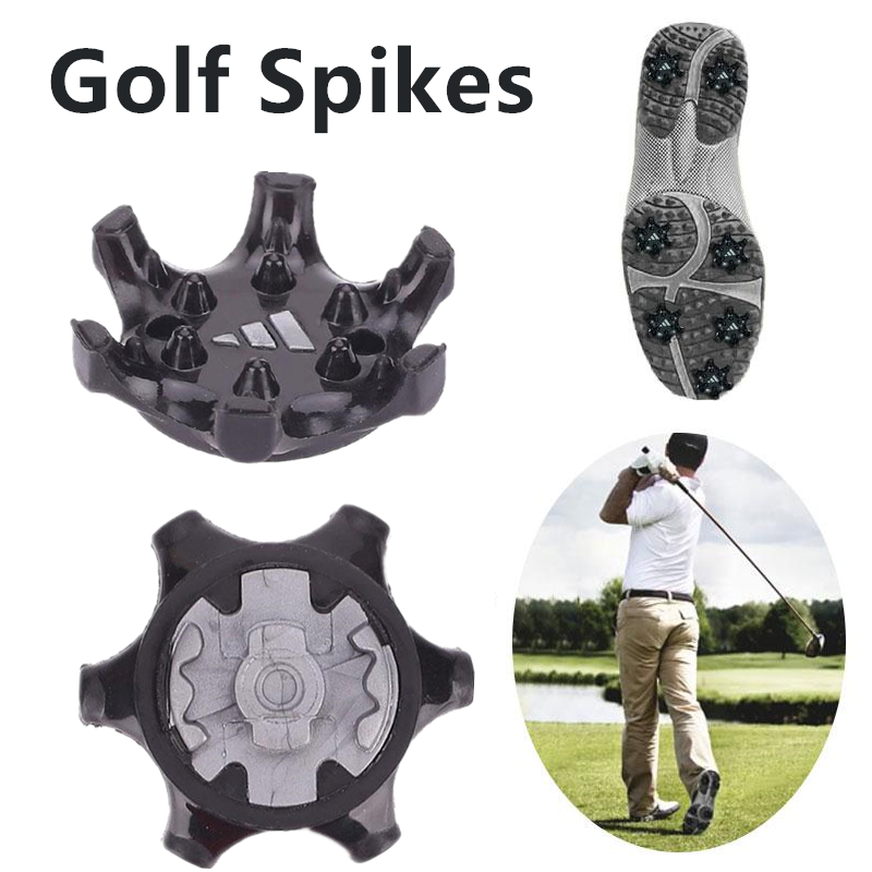 14 x Replacement Golf Spikes Pins 1/4 Turn Fast Twist Shoe Spikes For Adida-in Golf Training 