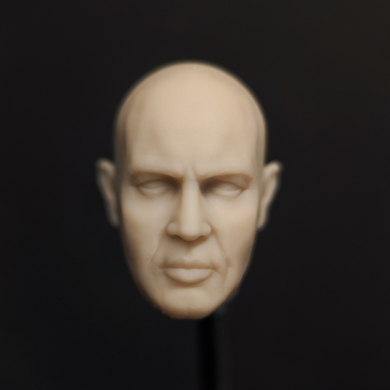 Blank 1/12 Scale The Mummy Imhotep Head Sculpt Unpainted Fit 6