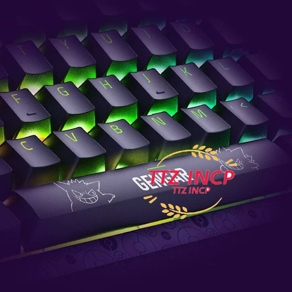 New Razer x Pokémon Gengar Wireless Mechanical Keyboard RGB