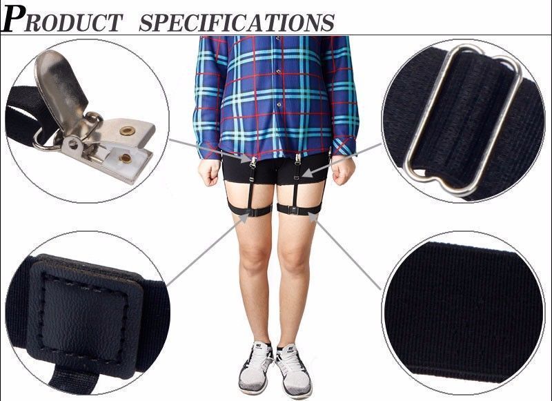 2pcs S Holders Hidden Suspenders Keep Your Shirt Tucked In All Day eBay