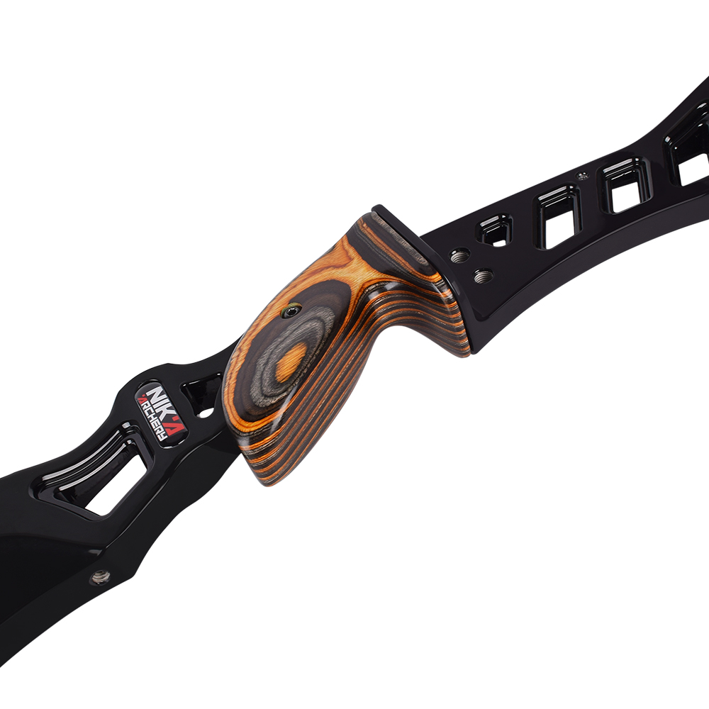 NIKA ARCHERY 64" Recurve Bow S2 ILF Limbs Target Shooting 2036lbs