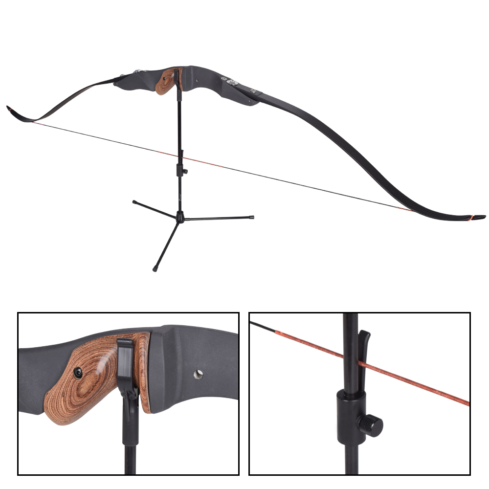 Fiberglass Bow Stand Archery Recurve Bow Holder for Hunting Shooting ...