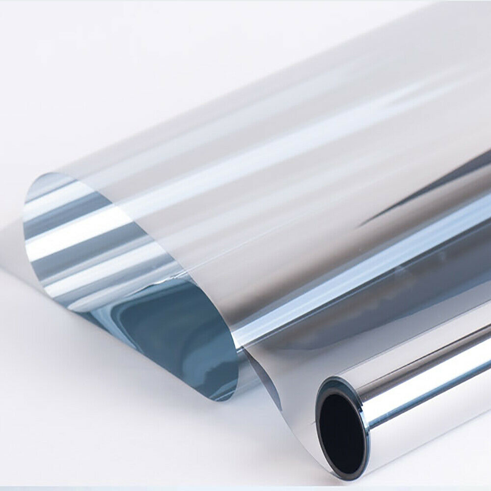 Autonet 75cm X 300cm Silver Mirror Tinted Car Window Film, Made In France