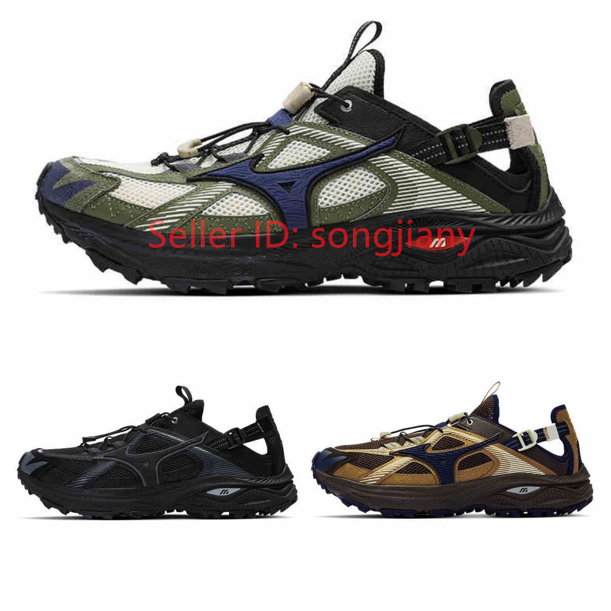 ☆MIZUNO☆ RACER TRAIL SE BEIGE KHAKI Mizuno Racer Trail Running Shoes Unisex Low-Top White Brown