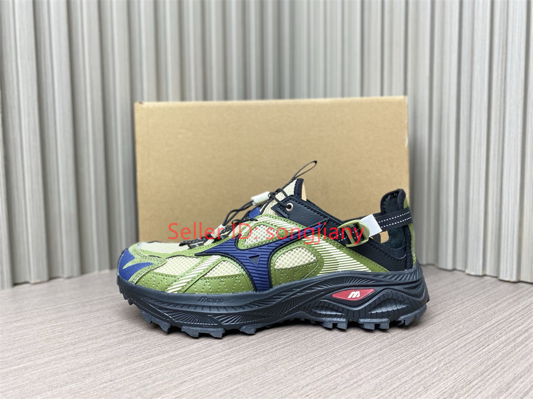 ◆Mizuno◆ RACER TRAIL SE BEIGE GREEN◆送料/関税込◆ Mizuno Racer Trail SE Outdoor Shoes Sneakers For Mens Womens