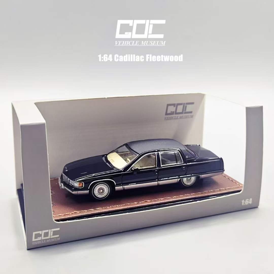ミニカー 1/64 Cadillac Fleetwood 1993-1996 Cadillac Fleetwood Sedan Silver 1/64 Limited