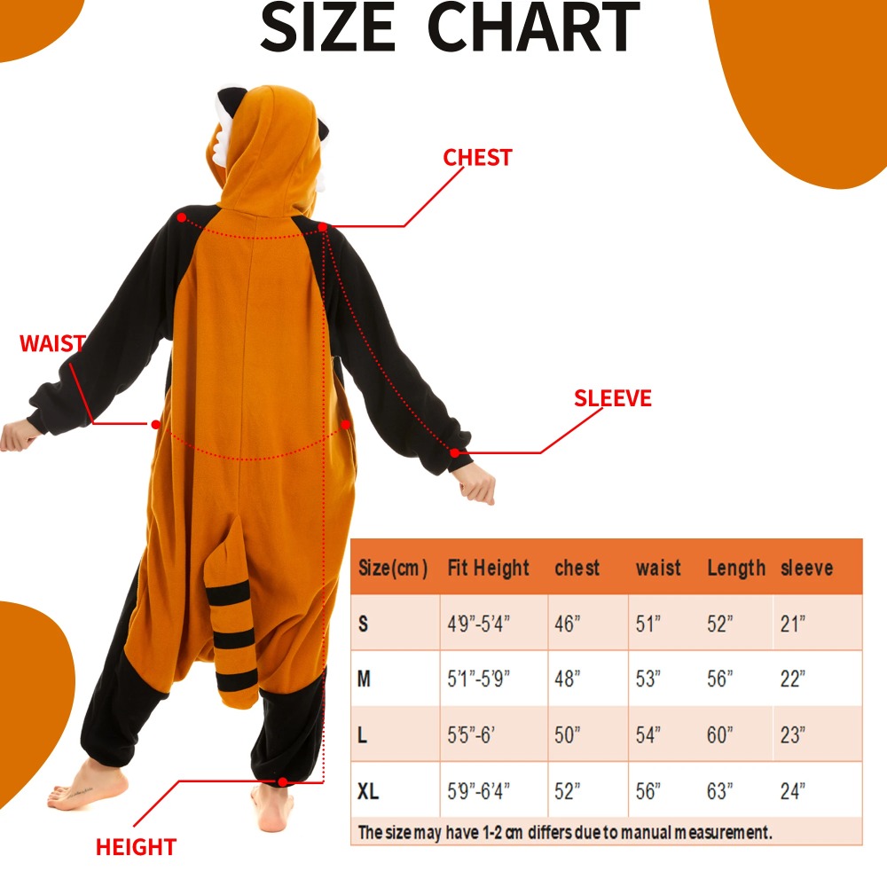 Pyjama En Peluche Sexy De Red Panda - Combinaison à Bretelles En Fourrure Avec Queue Et Ceinture Costume | Lingerie De Haute Qualité En Vente