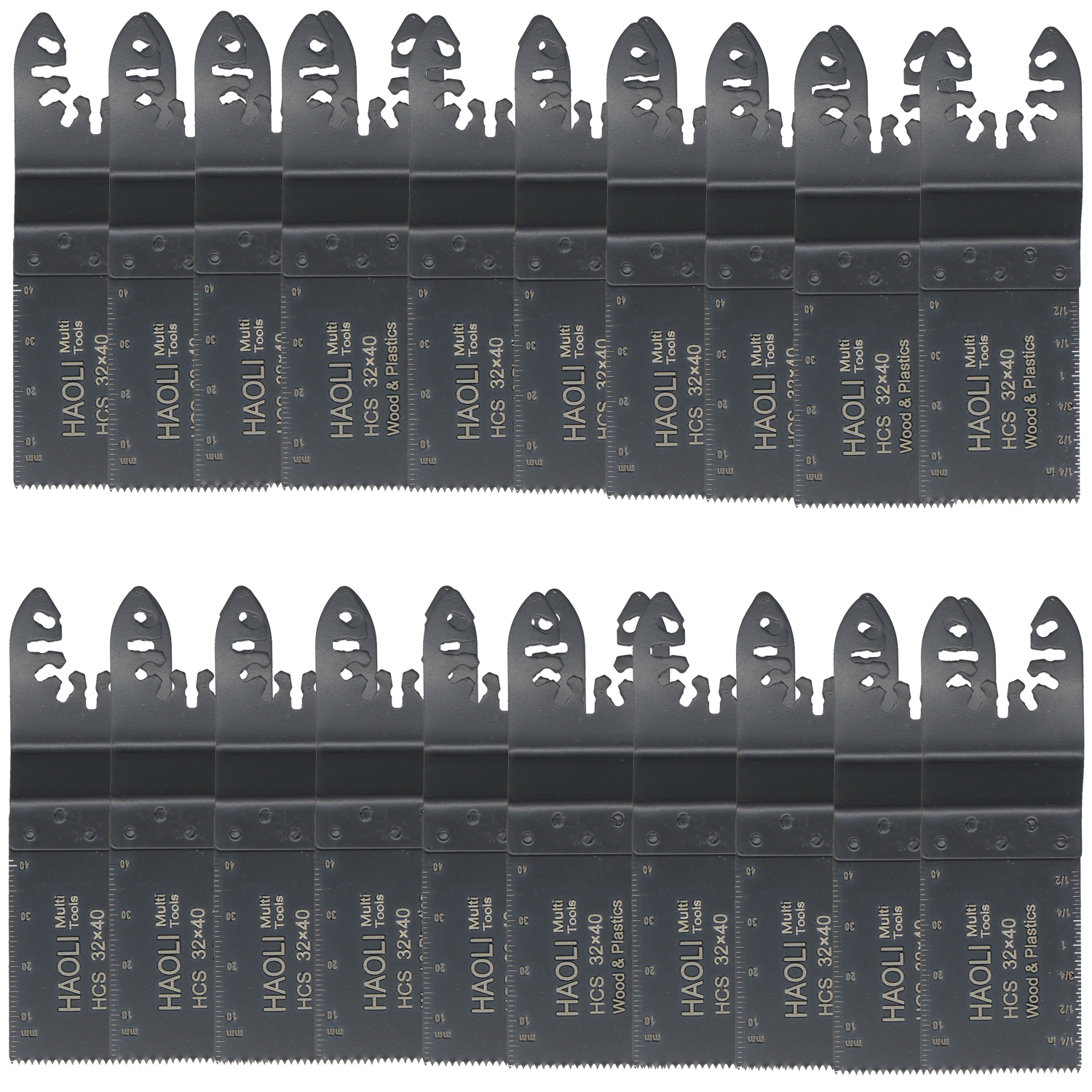 Makita DeWalt Multi tools Bosch,Dremel 20pc Wood//Soft-metal Blades for FEIN