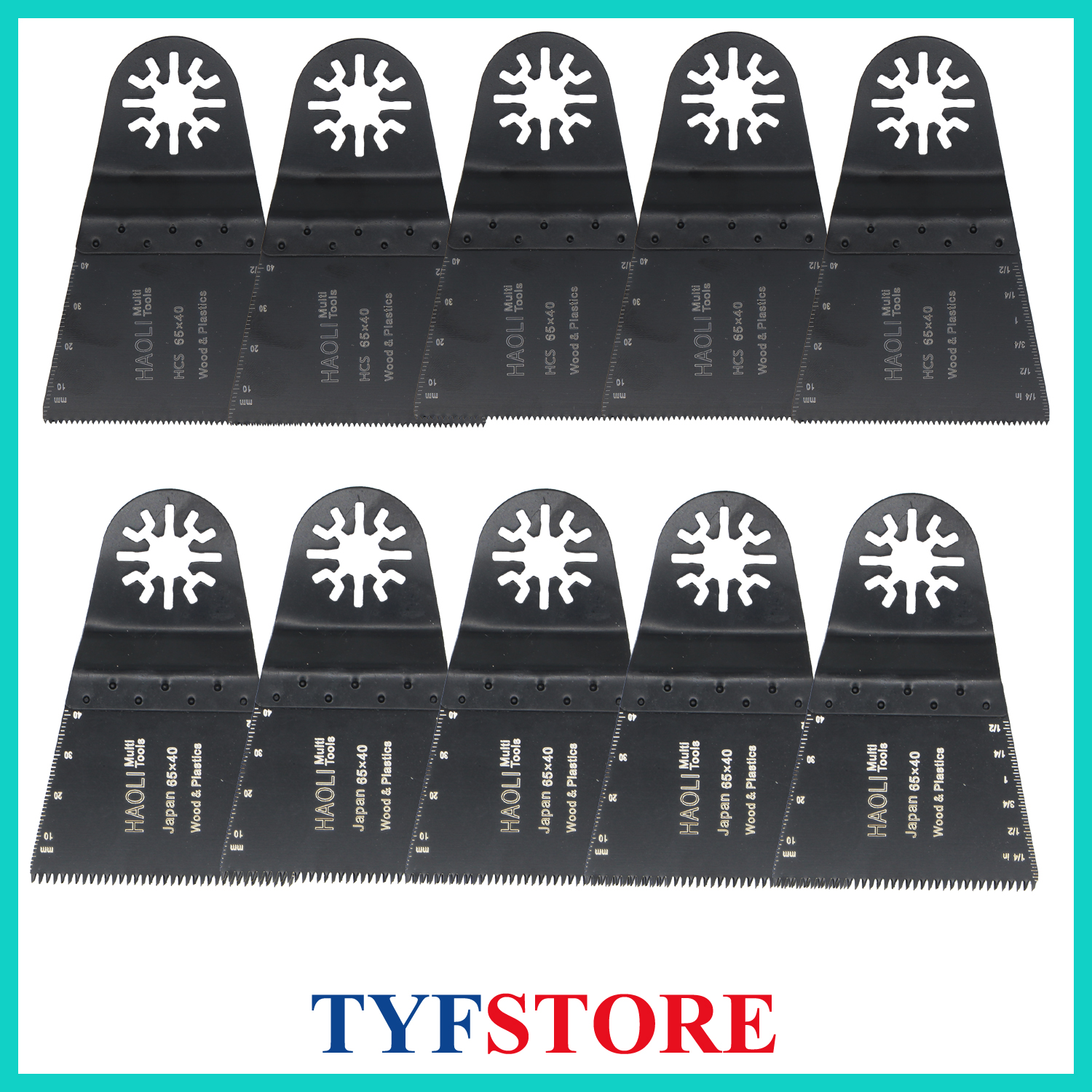 66 X Mix Oscillating Multi Tool Saw Blades For Bosch Fein MultiMaster Makita