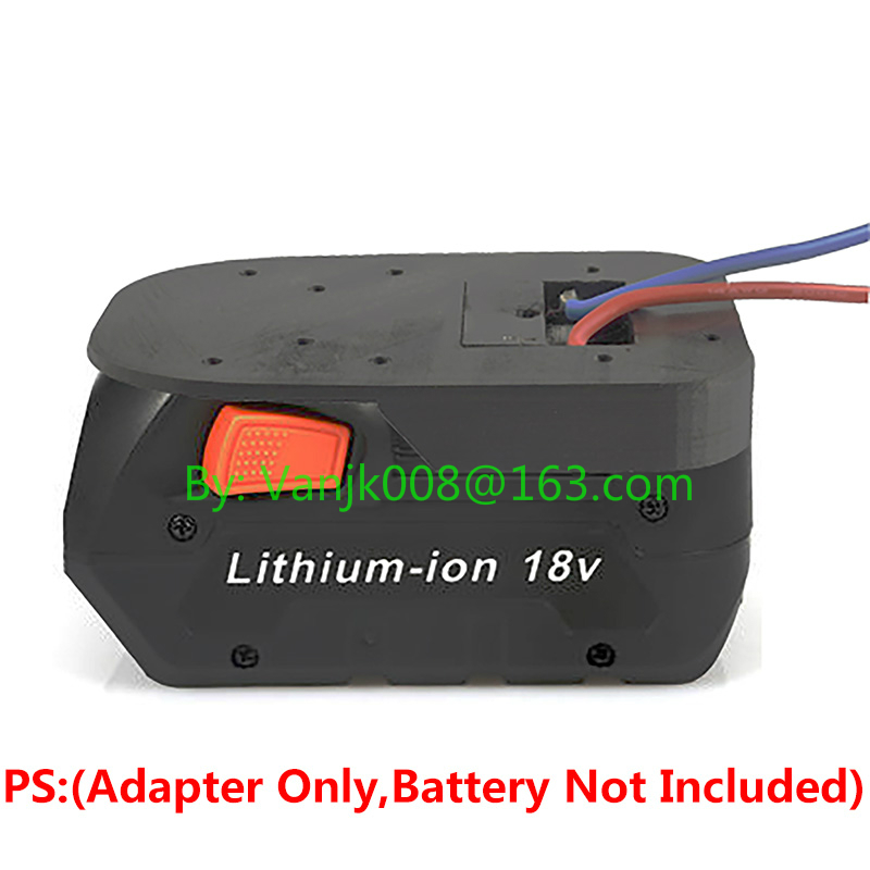 1x RIDGID 18V Li-Ion Batteries Base DIY Wiring Connection Adapter- (Line#14AWG) | eBay