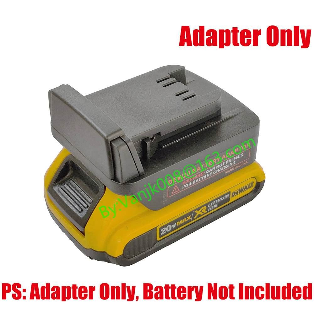 dewalt milwaukee battery adapter
