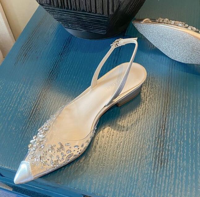 【完全未使用】glitter pointed toe shoes 完全未使用】glitter pointed toe shoes