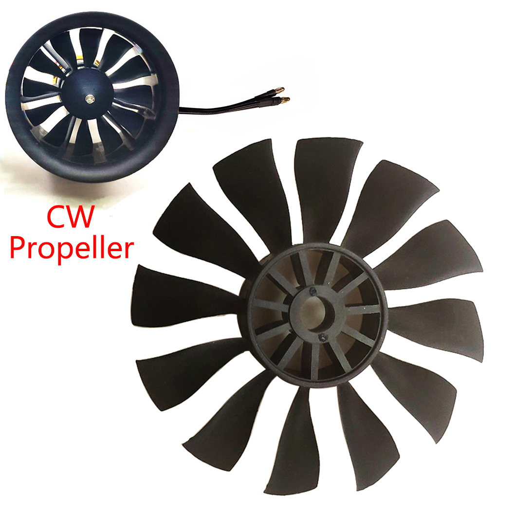 XFLY 2627-KV4600 4S EDF Sistem De Putere Ventilator Canalizat 50mm 12-Pale Galaxy X5 Motor For Rc Jet Aircraft