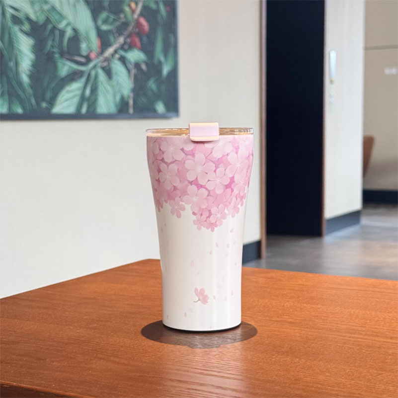 Authentic Starbucks China 2025 Sakura Blossom 12oz Stainless
