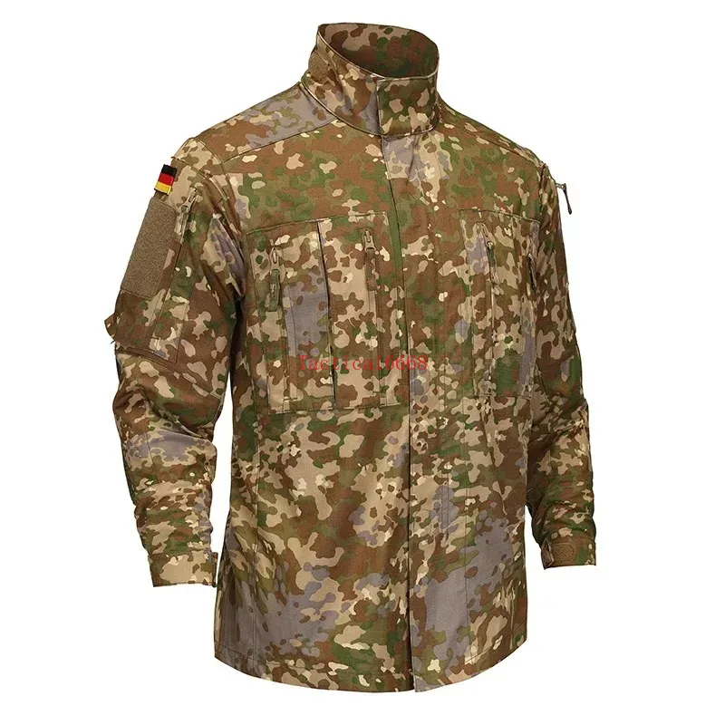 Tactical KSK All-Terrain German Flecktarn Camo Jacket&Pants