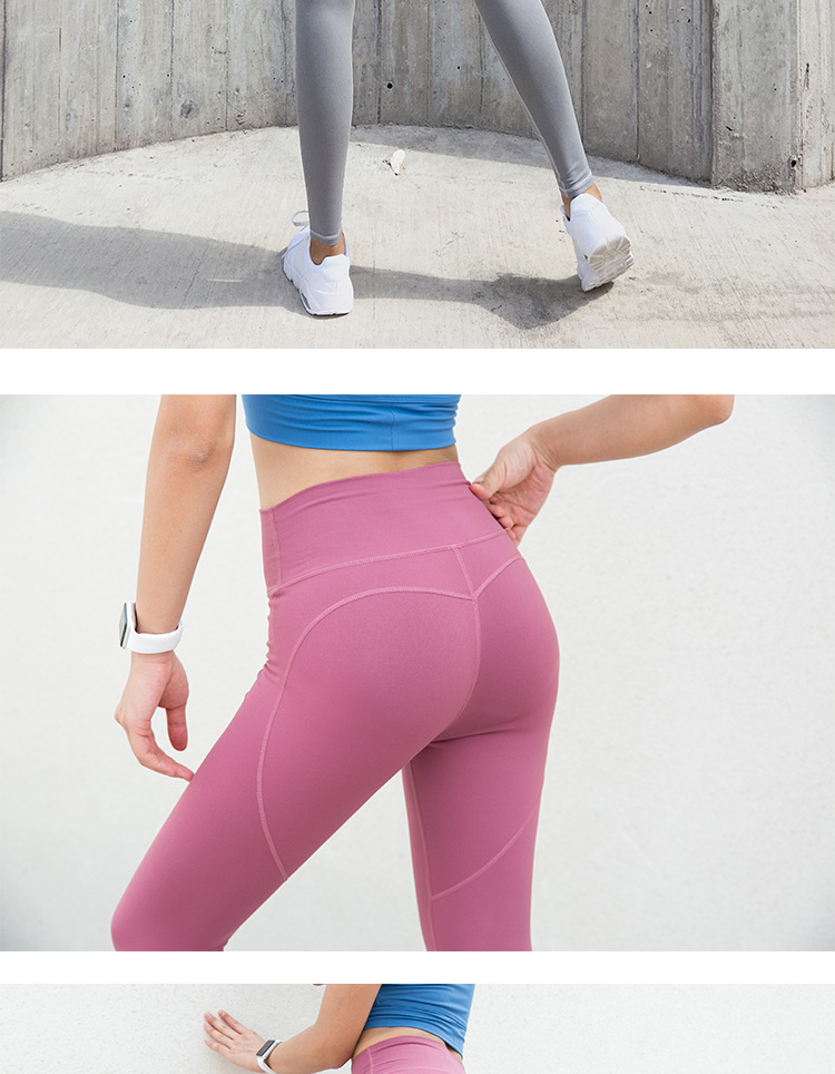 Wholesale BRAND IamPlayer Heart Shaped Hips Push Up Running Pants