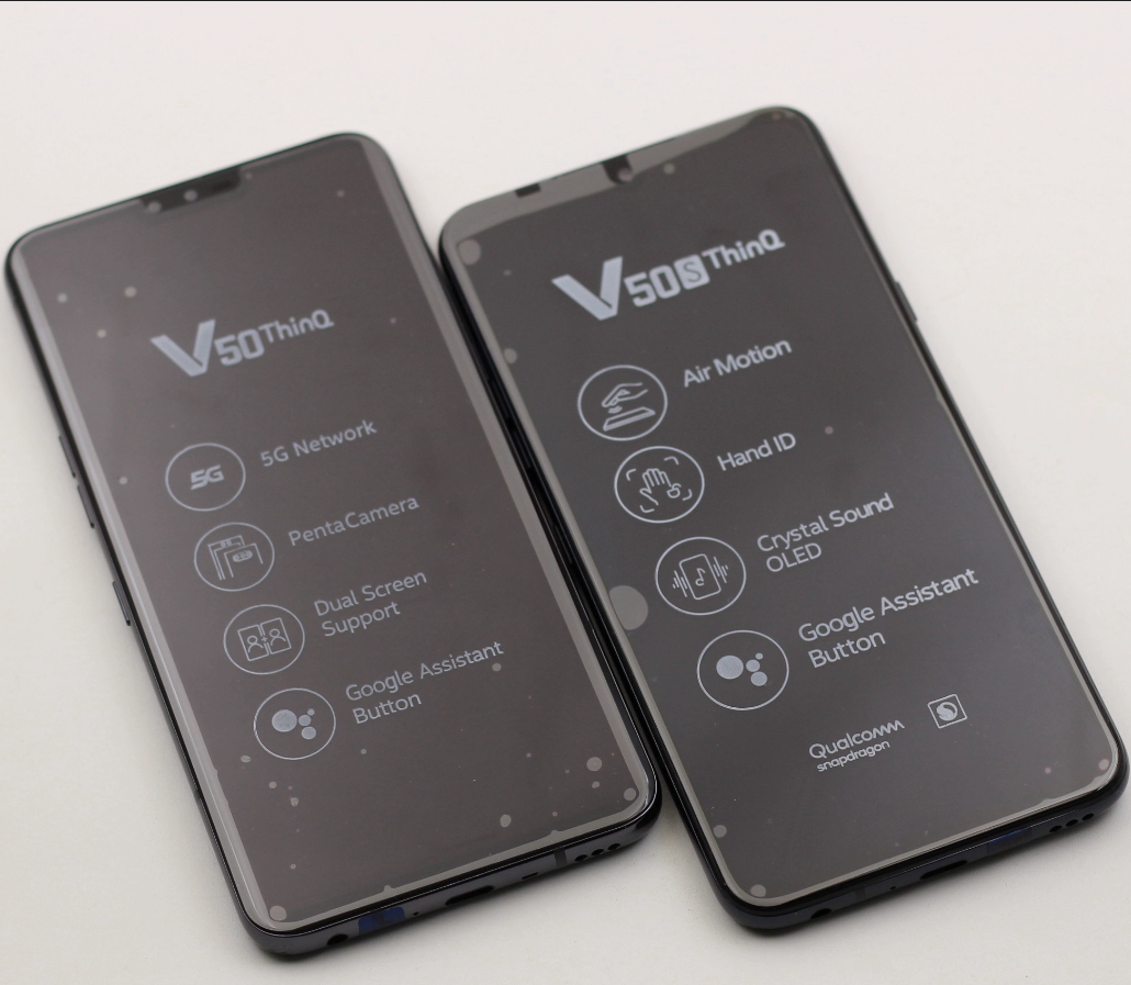 LG V50S ThinQ 5G LM-V510N 256GB ROM 8GB RAM Black Unlocked