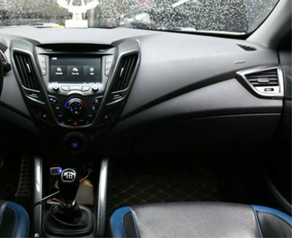 15PCS Carbon fiber style interior kit trim For Hyundai Veloster 20112016 eBay