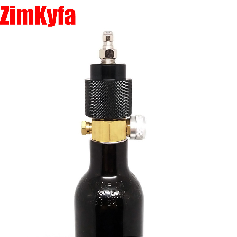 Paintball Co2 Air Compressed Tank Outlet/Refill Adapter eBay