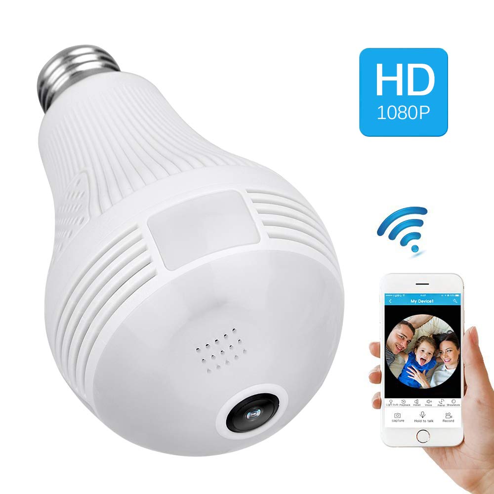 Ampoule Caméra De Sécurité Wifi - Camody