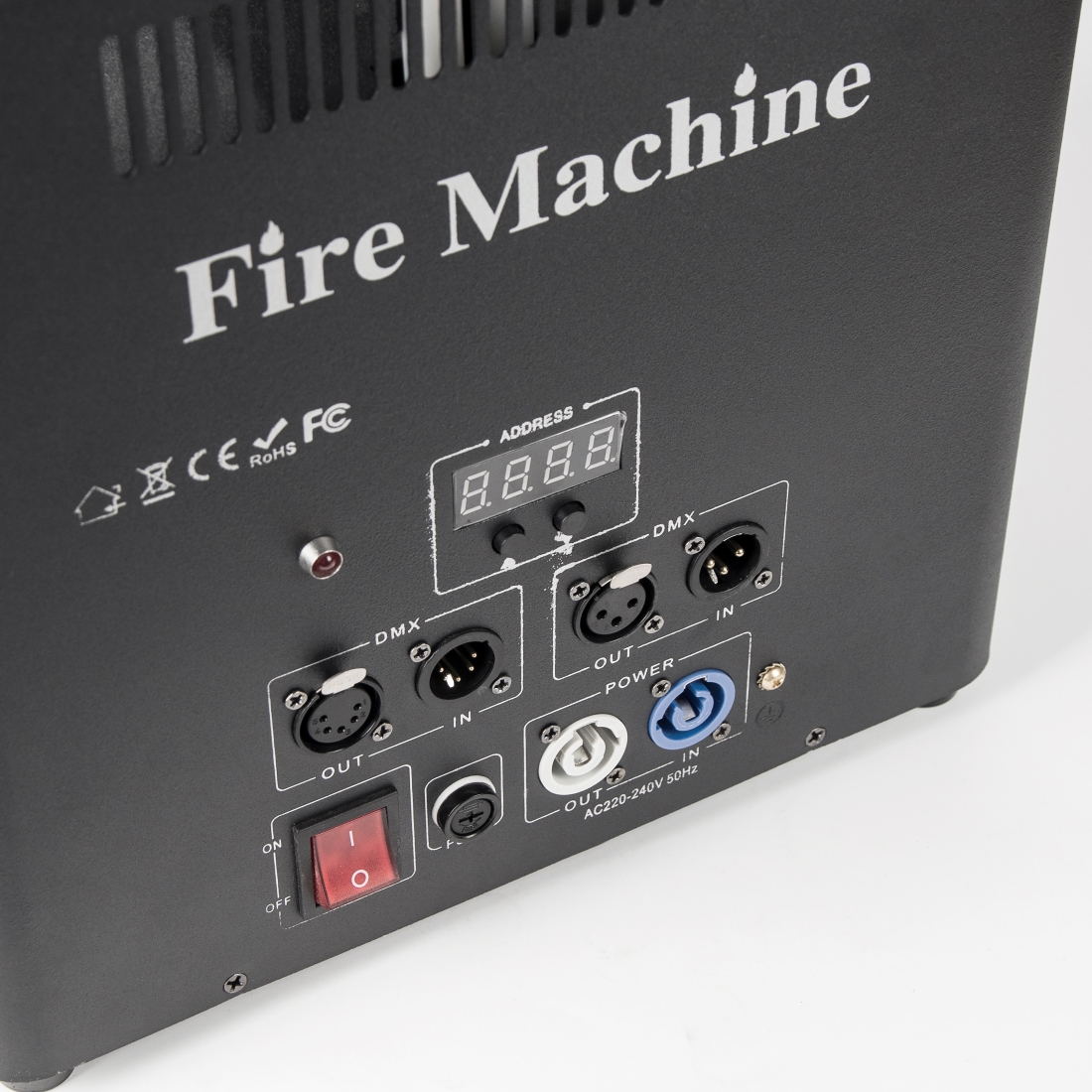 MOKA Fire Machine 3 Head DMX Flame Projector Stage Flame