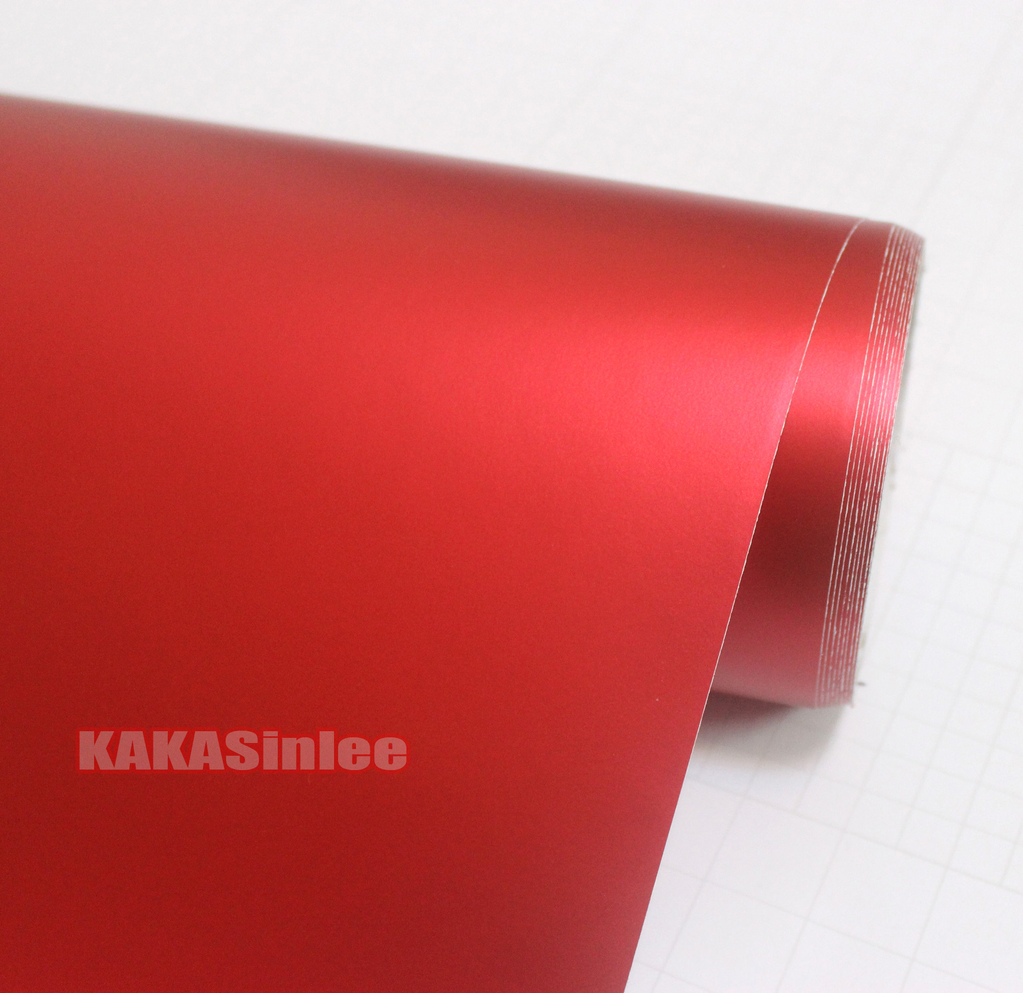 New Matte Silk Chrome Red Vinyl Warp/Vinilo Adhesivo De Colores Auto  Protection Scratch Protection Film for Car1 Buyer - China Color Vinyl, Car  Sticker