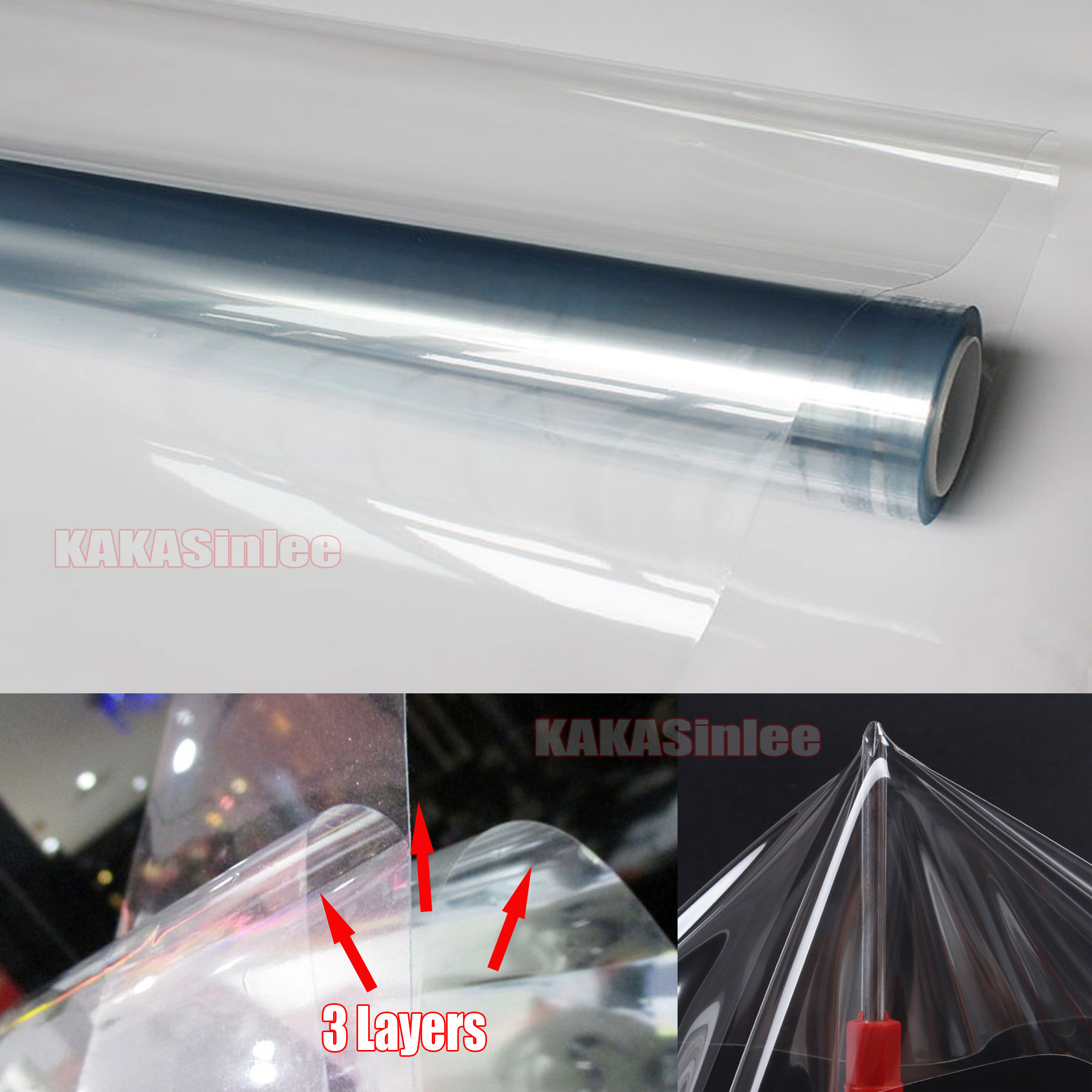 Car Paint Protection Film Vinyl Wrap Clear All Sizes