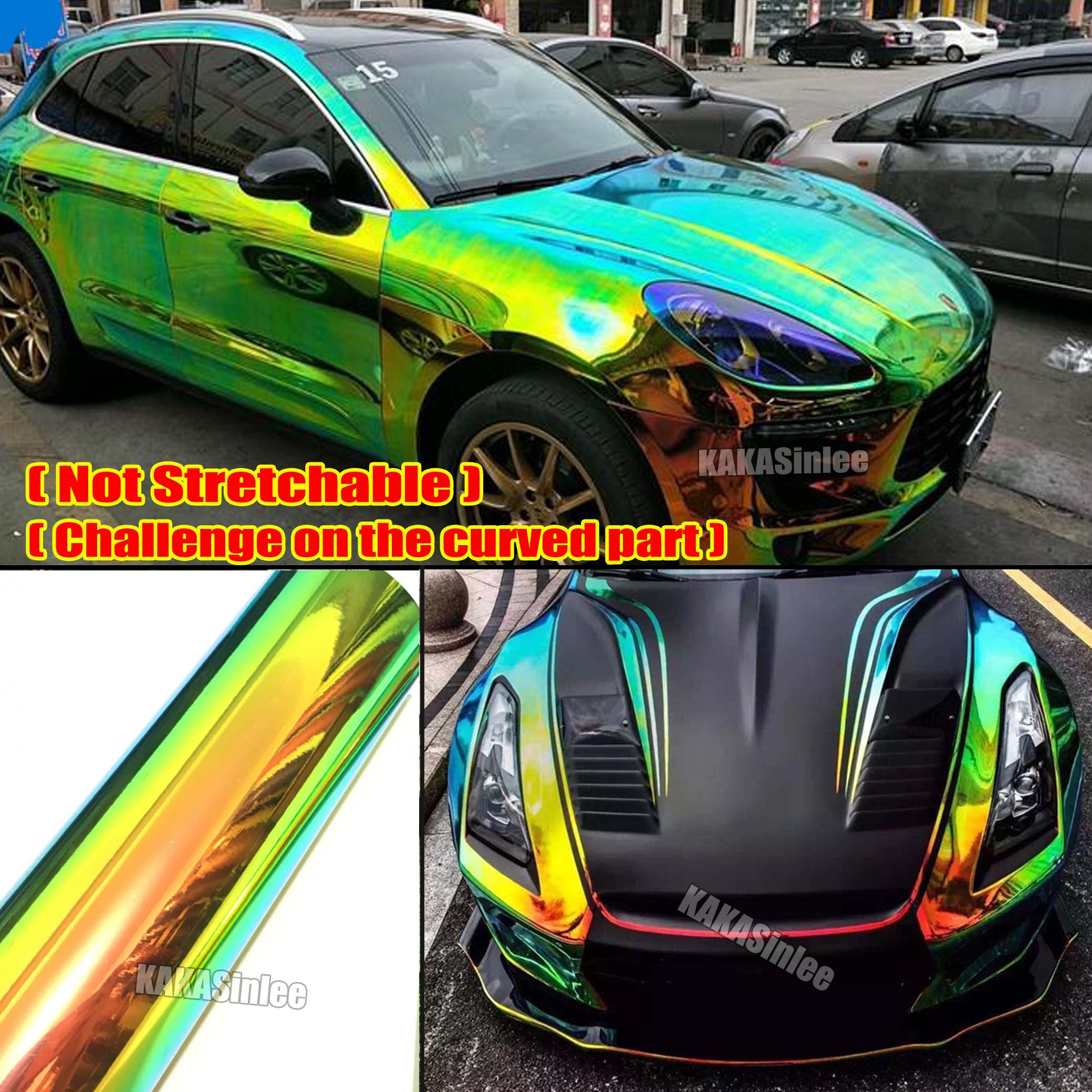 Matte Metallic Chrome Color Changing Auto Vinil Sticker Film Vinyl/Vinilo  Adhesivo De Colores Wrapping Foil Paper Car Vinyl Wrap for Vehicle - China  Holographic Chrome Vinyl Car Wrap, Chrome Gold Car Wrap