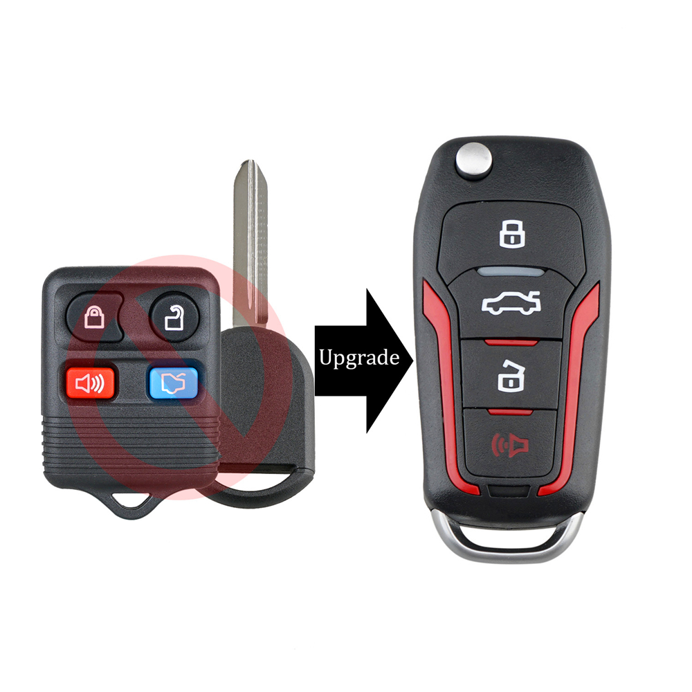 For Ford Expedition Explorer Upgraded Flip Remote Key Fob 315mhz 4d63 Cwtwb1u331 Ebay