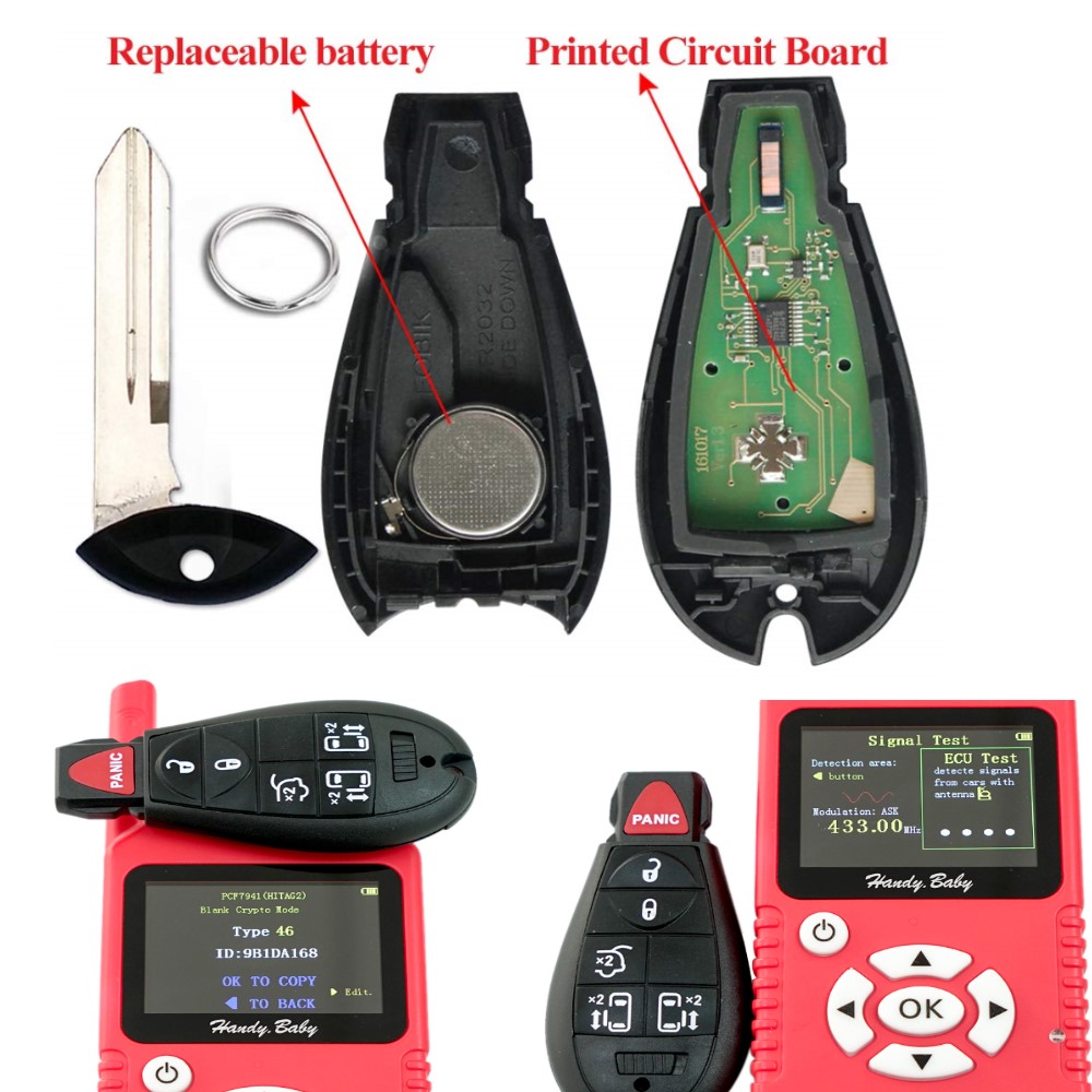 2 For 2009 2010 2011 2012 Volkswagen Routan Keyless Entry Remote Van
