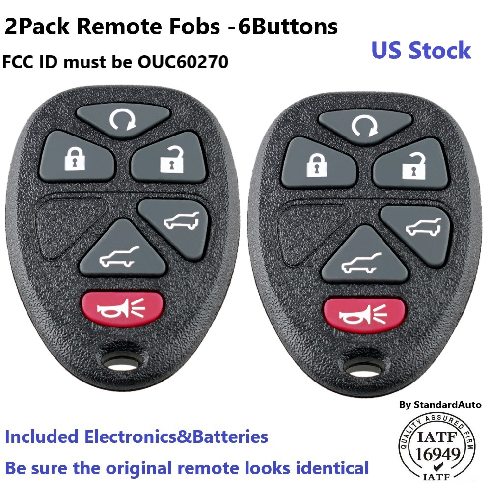 Chevy Tahoe Key Fob Programming