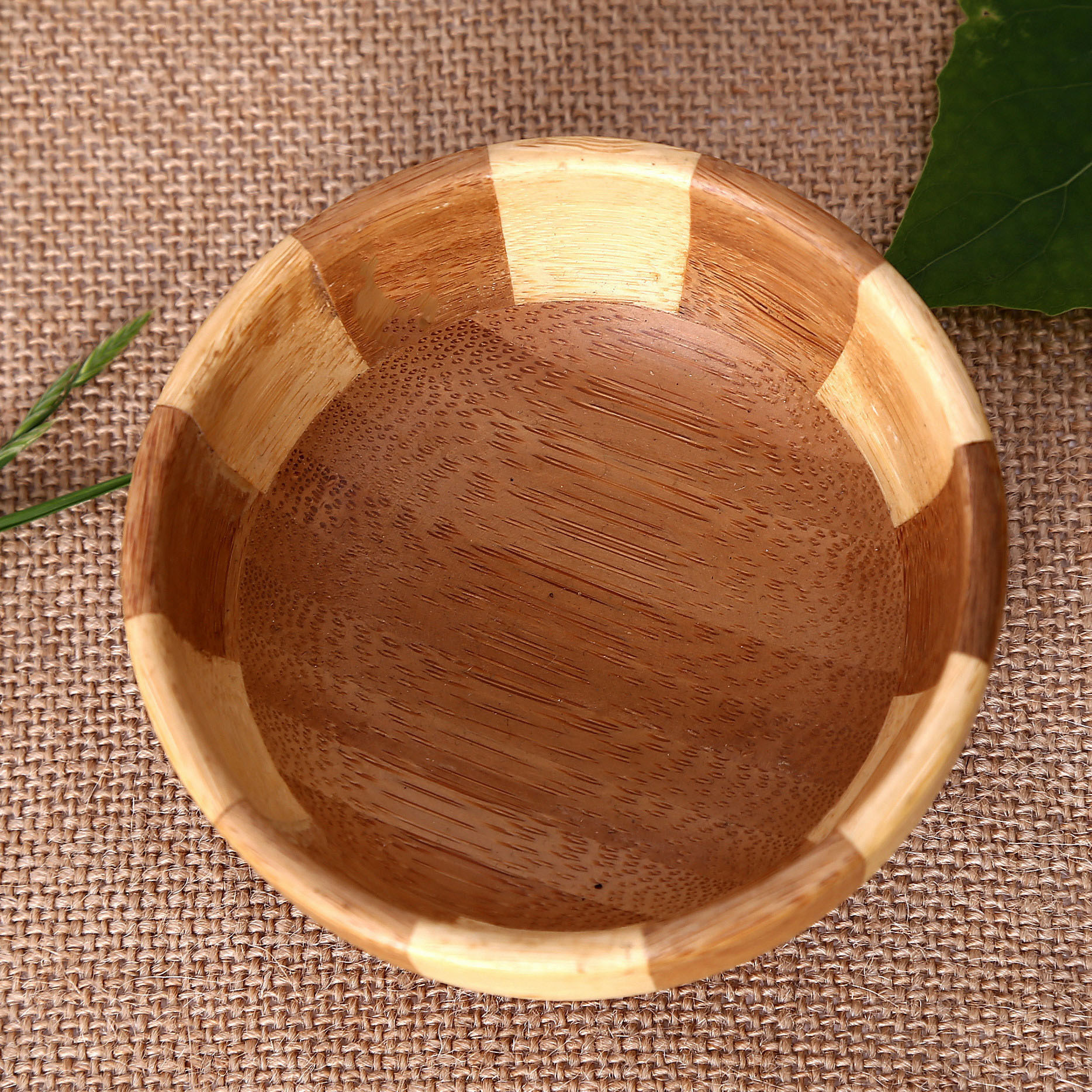 Bamboo Bowl For Baby Kids Knit Weaven Wood Bowls High Quality Popular ...