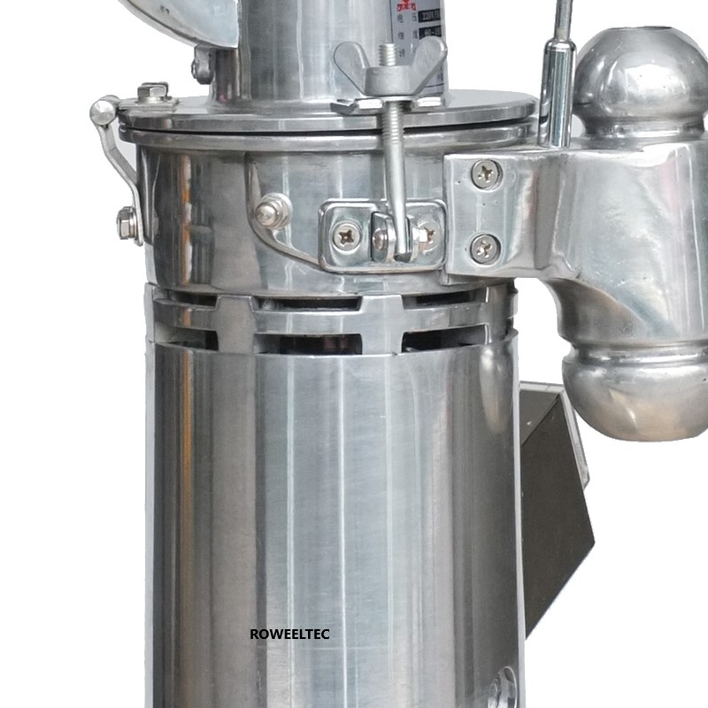 New Automatic Continuous Hammer Mill Herb Grinder,Pulverizer mac 並行輸入品 CGOLDENWALL Automatic Continuous Hammer Grinder Feeding Herb