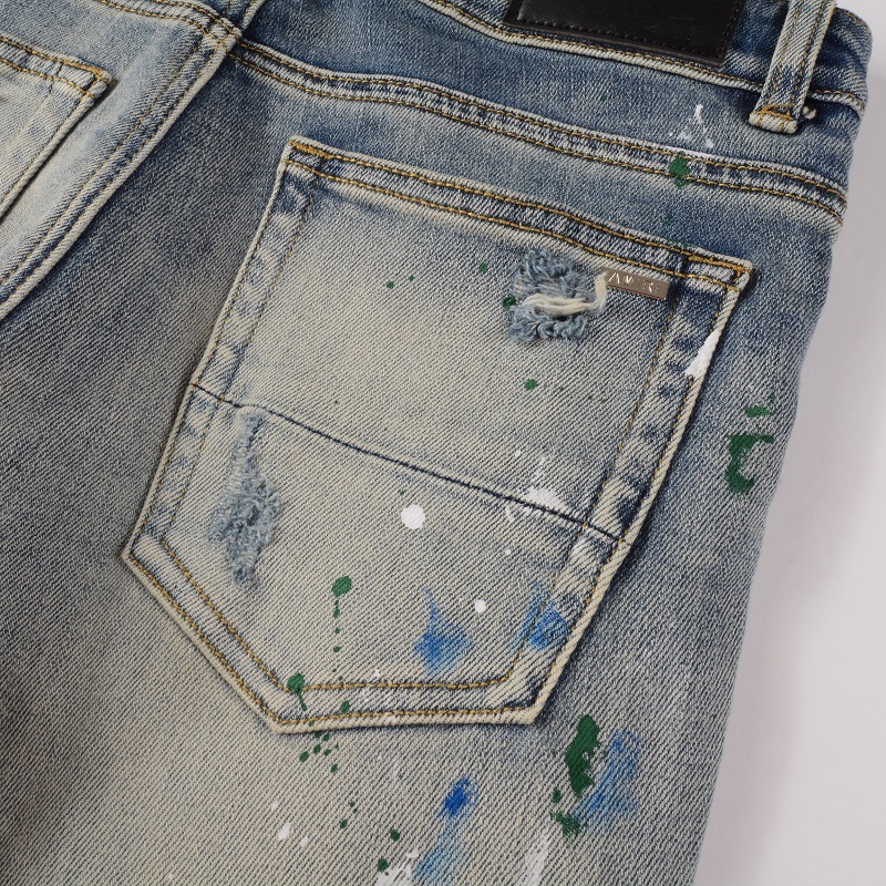 YUTHENTIC ♥ Hand painted cut point denim pants $_10.JPG?set_id=880000500F