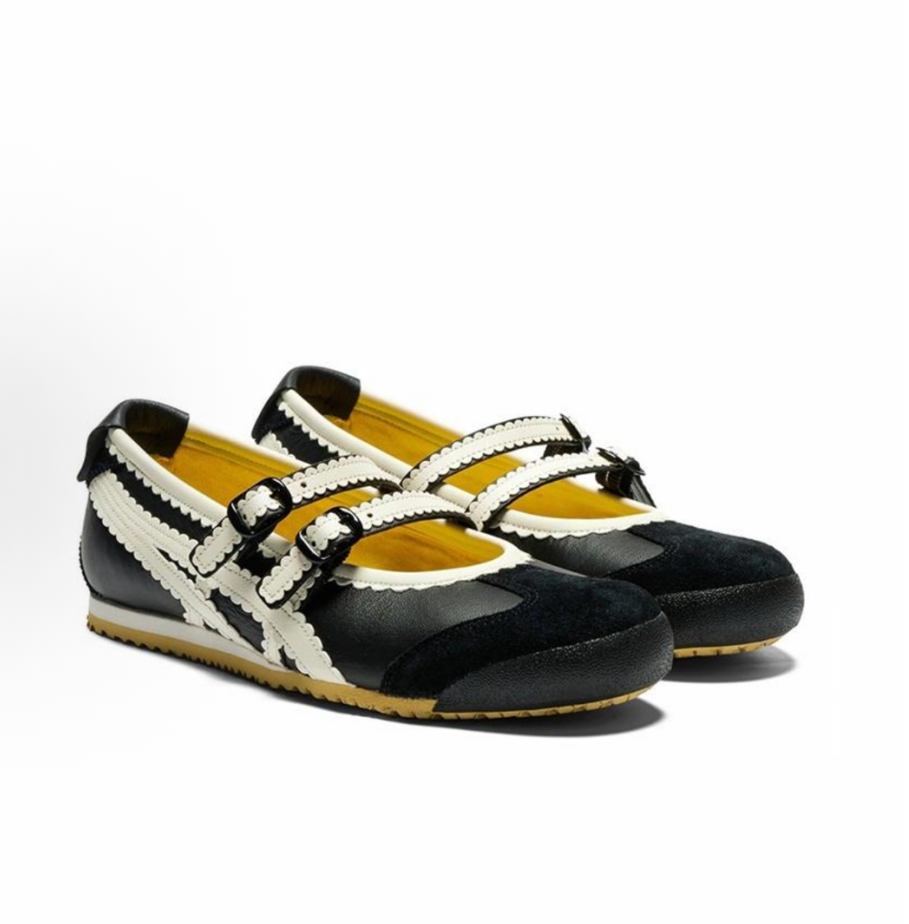 Onitsuka Tiger x PATOU Mexico 66 Ballerina 'Black White