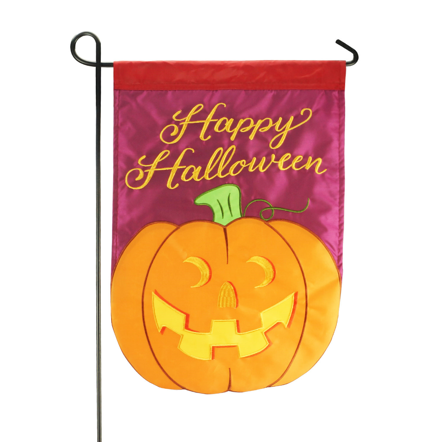 Home Decorative Halloween Garden Flag Double Sided Rustic Fall House ...