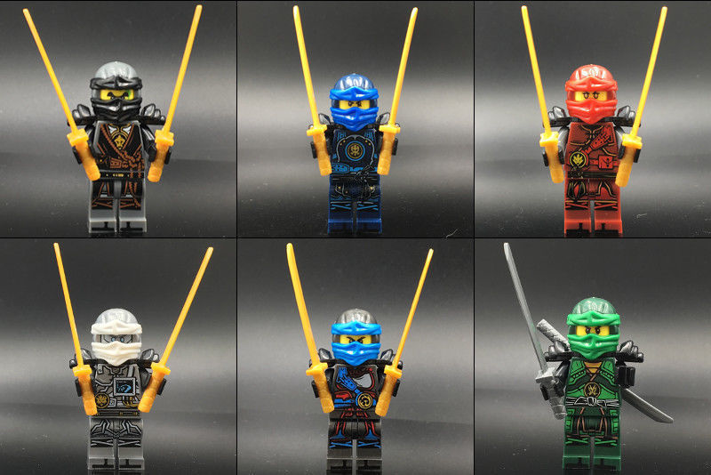 lego ninjago 24 minifigures