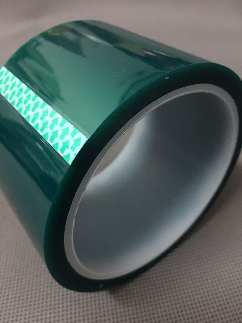 US 4 Inches x 36 yds High Temp Green Polyester Masking Tape for Powder