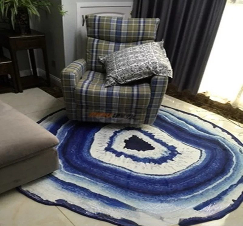 圆形地垫,客厅地毯,卧室地垫,书房地毯